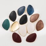 Resin Earrings Supplier - Custom Pebble Shape Irregular