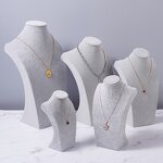 Velvet Necklace Stand Supplier - Custom Portrait Model Holder