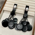 Wooden Earrings Manufacturer - Custom Medieval Tassel Drop