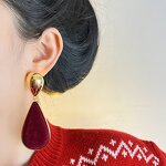 Drop Earrings Supplier - Custom Velvet Water Drop OEM