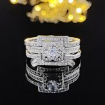 Couple Ring Manufacturer - Custom Luxury Combination Set
