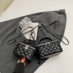 Pu Leather Jewelry Box Supplier - Custom Evening square Handbags