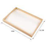 Bamboo Display Stand Supplier - Custom Bracelet Pendant Tray