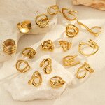 Titanium Steel Ring Factory - Custom Niche Geometric Lines