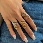 Exaggerated Ring Factory - Custom Titanium Steel Hand