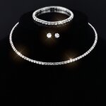 Wedding Jewelry Set Supplier - Custom Pearl Zircon Bride Set