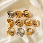 Stainless Steel Rings Supplier - Custom 18K Gold Plated