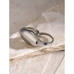Double Finger Ring Manufacturer - Custom Smooth Large Face