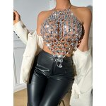 Crystal Body Jewelry Manufacturer - Custom Weaving Camis Tops