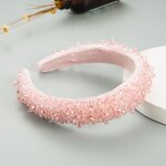Sponge Hair Hoop Manufacturer - Custom Thin Colorful Crystal