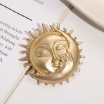 Sun Brooch Factory - Wholesale Gold Sun Moon Custom