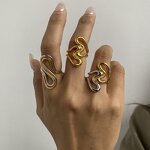 Exaggerated Ring Factory - Custom Titanium Steel Hand