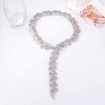 Leaf Necklace Manufacturer - Custom Alloy Blade Texture