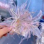 Lace Headwear Clip Factory - Custom Betty White Feather Pearl