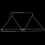 Bikini Chest Chain Factory - Custom Simple Diamond love Heart