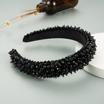 Sponge Hair Hoop Manufacturer - Custom Thin Colorful Crystal