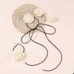Rose Jewelry Set Factory - Custom Romantic Big Flower Set