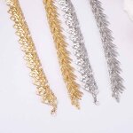 Leaf Necklace Manufacturer - Custom Alloy Blade Texture