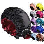 Sleep Cap Manufacturer - OEM/ODM Custom Elastic Double Layer Reversible Bonnet