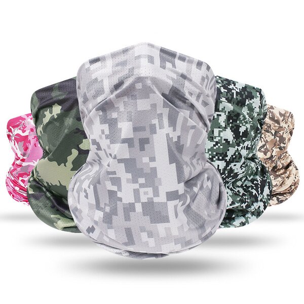 Neck Gaiter Manufacturer - OEM/ODM Custom Ice Silk Camo Quick Drying Gaiter