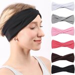 Headband Manufacturer - OEM/ODM Custom Elastic Cross Twist Knotted Yoga Headband