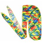 Durag Manufacturer - OEM/ODM Custom Camo 360 Wave Silky Durag Headwrap