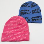 Beanie Hat Manufacturer - OEM/ODM Custom Jacquard All Over Print Knitted Hat
