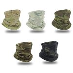 Neck Gaiter Manufacturer - OEM/ODM Custom Ice Silk Camouflage Quick Drying Gaiter
