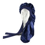Sleep Cap Manufacturer - OEM/ODM Custom Foldable Silk Satin Braid Long Bonnet