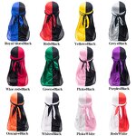 Durag Manufacturer - OEM/ODM Custom Two Tone Doo Rags Pirate Cap