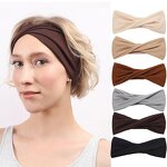 Headband Manufacturer - OEM/ODM Custom Elastic Cross Twist Knotted Yoga Headband