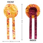 Sleep Cap Manufacturer - OEM/ODM Custom African Print Reversible Silk Bonnet