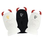 Balaclava Manufacturer - OEM/ODM Custom Halloween Red Horn Knitted Ski Mask