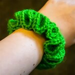 Hairband Manufacturer - OEM/ODM Custom Pleated Knit Handmade Hair Tie Scrunchie