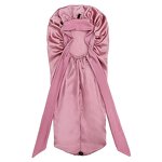 Sleep Cap Manufacturer - OEM/ODM Custom Foldable Silk Satin Braid Long Bonnet