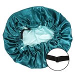 Sleep Cap Manufacturer - OEM/ODM Custom Elastic Reversible Silk Satin Bonnet