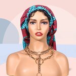 Sleep Cap Manufacturer - OEM/ODM Custom African Print Double Layer Silk Bonnet