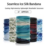 Neck Gaiter Manufacturer - OEM/ODM Custom UPF50+ Ice Silk UV Sun Protection Gaiter