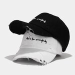 Baseball Hat Manufacturer - OEM/ODM Custom Hip Hop Letter Embroidery Dad Hat