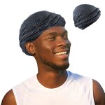 Durag Manufacturer - OEM/ODM Custom Satin Lined Twisted Braid Muslim Turban