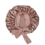 Sleep Cap Manufacturer - OEM/ODM Custom Adjustable Tie Band Silk Satin Bonnet
