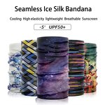 Neck Gaiter Manufacturer - OEM/ODM Custom UPF50+ Ice Silk UV Sun Protection Gaiter