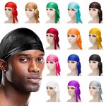 Durag Manufacturer - OEM/ODM Custom Silky Durag Long Tail Wide Straps