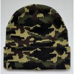 Beanie Hat Manufacturer - OEM/ODM Custom Camouflage All Over Print Knit Beanie