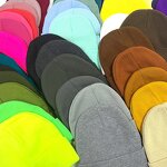 Beanie Hat Manufacturer - OEM/ODM Custom 80G Acrylic Cuffed Knitted Beanies