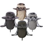 Fishing Hat Manufacturer - OEM/ODM Custom UPF 50+ Full Face Cover Mesh Hat