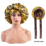 Sleep Cap Manufacturer - OEM/ODM Custom African Print Reversible Silk Bonnet