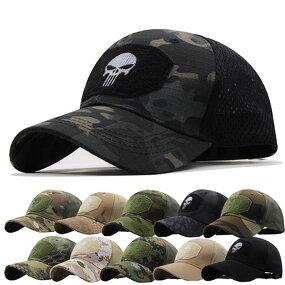 Baseball Cap Manufacturer - OEM/ODM Custom Camouflage Cotton Mesh Trucker Hat