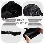 Durag Manufacturer - OEM/ODM Custom Silk Lined Pleuche Velvet Turban Head Wrap