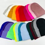 Beanie Hat Manufacturer - OEM/ODM Custom 80G Acrylic Cuffed Knitted Beanies